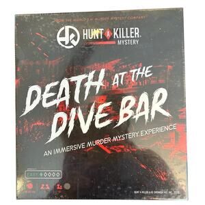 New Sealed Hunt A Killer Death at The Dive Bar Immersive Murder Mystery Game